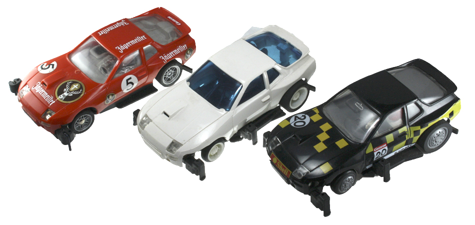 Drei Porsche, drei unterschiedliche Chassis.