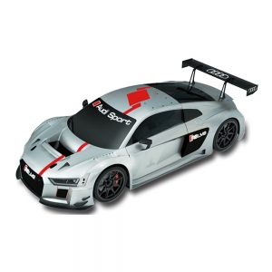 AGM-Top-Racer-Slotcar---Audi-Quattro-R8-LMS-in-Silber---Mastab-164