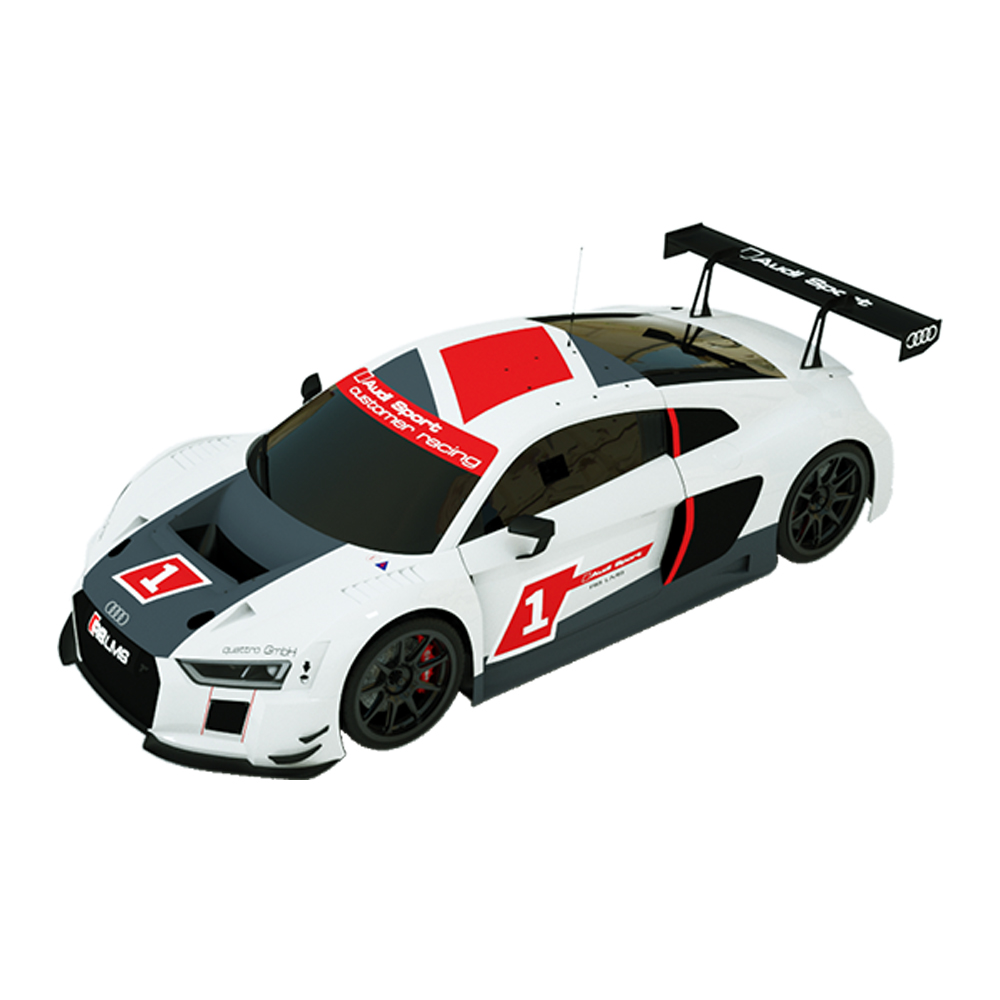 Bild 1 von AGM Top Racer Slotcar - Audi Quattro R8 LMS in Weiß -Maßstab 1:64