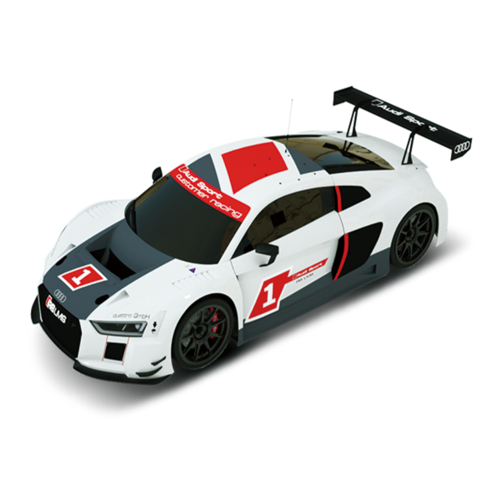 Bild 1 von AGM Slot City Slotcar - Audi R8 LMS - 1:87 - Weiß/Grau