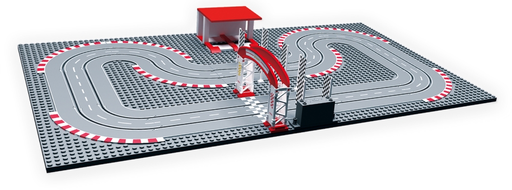 Bild 1 von AGM Mastech Slot City Rennbahn 1:87 - im 2 er Set