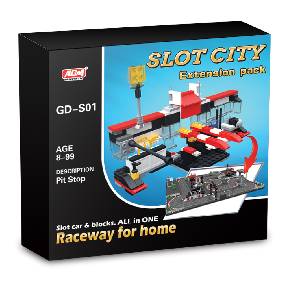 Bild 1 von AGM Top Racer Slot City Zubehör Pit Stop