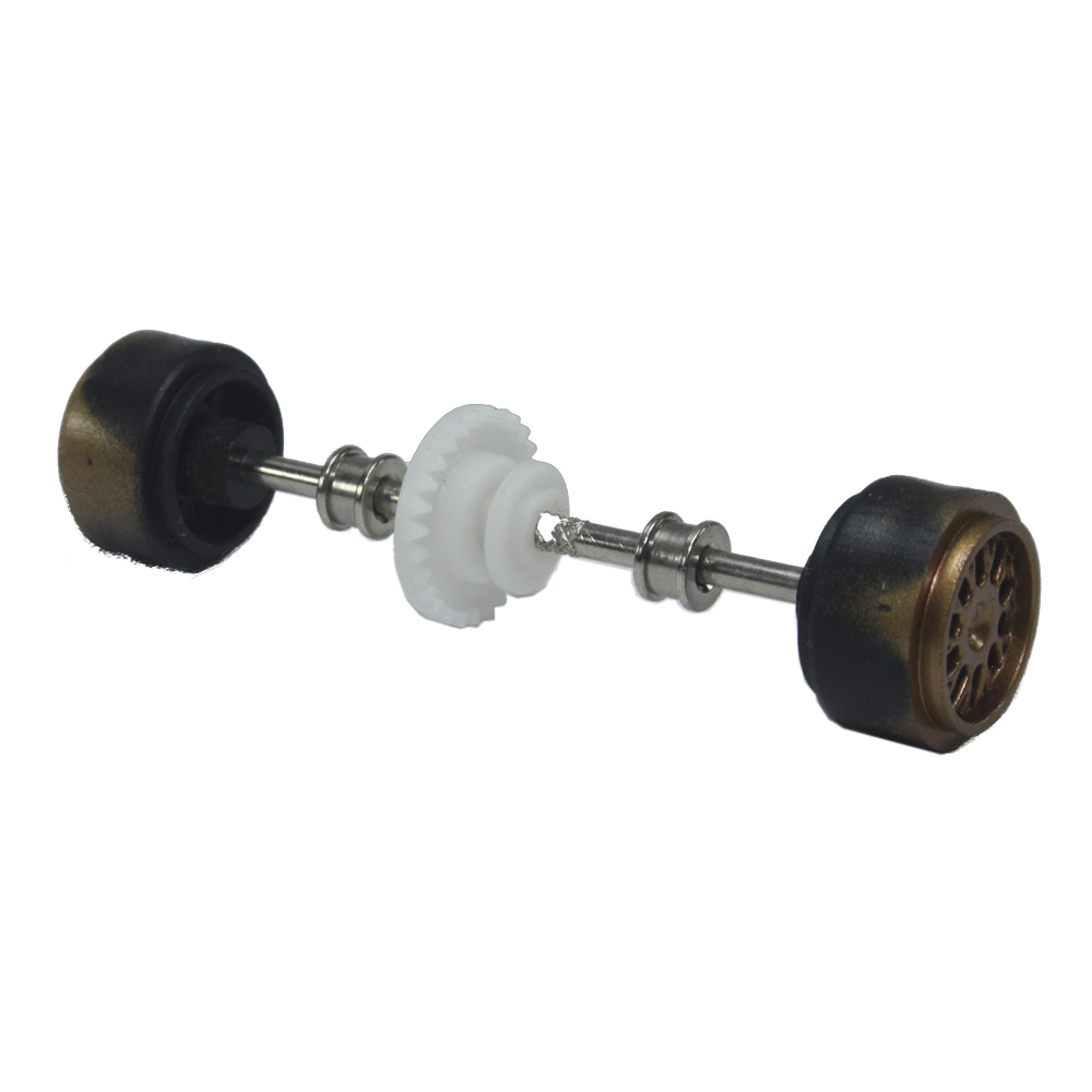 Bild 1 von Slotcar 1:32 Hinterachse 69 mm breit - Achse 2,4mm