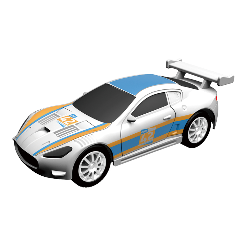Bild 1 von AGM Top Racer Slotcar - 1:64 - Maserati Granturismo 3 in Weiß - Restposten