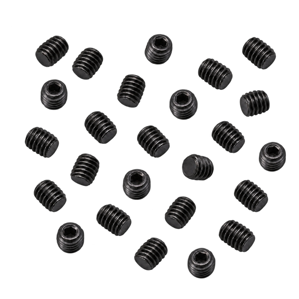 Bild 1 von Madenschrauben 3 mm x 3mm schwarz mattiert DIN 916  / (Stückzahl) 25 Stück