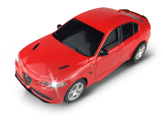 Bild 1 von Ersatzkarosserie für AGM Top Racer Rennbahnen Alfa Romeo Giulia Rot