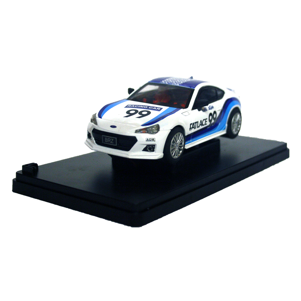Bild 1 von Subaru BRZ Slotcar von AGM im Maßstab 1:32 - Weiß/Blau