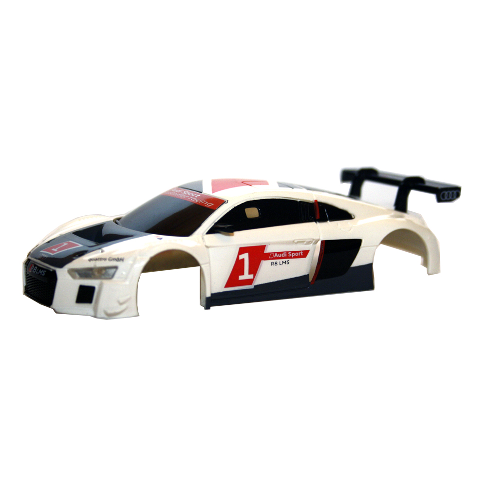 Bild 1 von Ersatzkarosserie für AGM Top Racer Slotcar - Audi Quattro R8 LMS