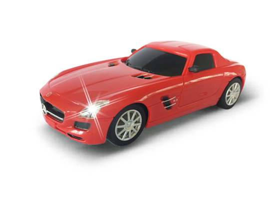 Bild 1 von Ersatzkarosserie für AGM Top Racer Rennbahnen Mercedes Benz AMG SLS in Rot