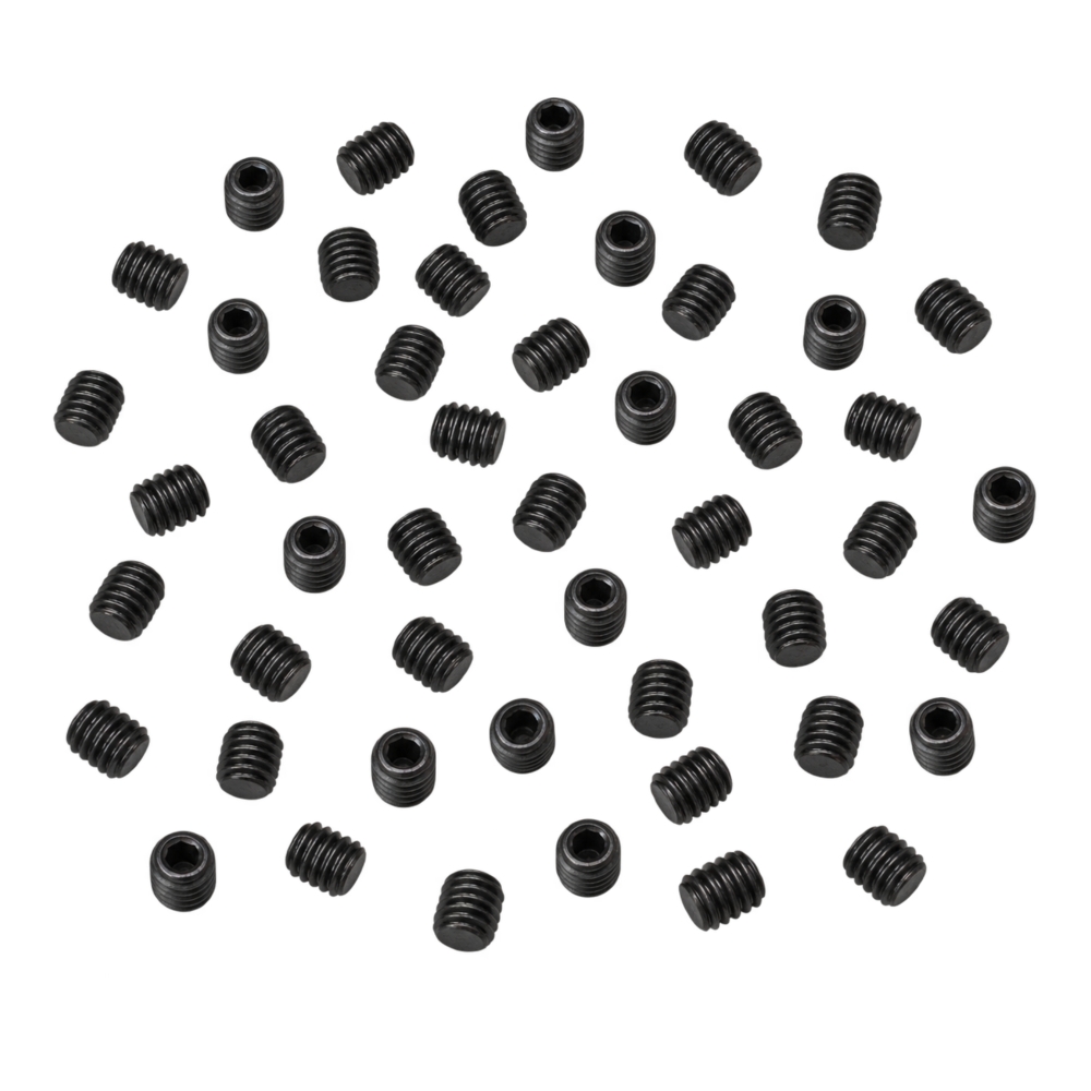 Bild 1 von Madenschrauben 3 mm x 3mm schwarz mattiert DIN 916  / (Stückzahl) 50 Stück
