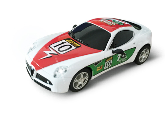 Bild 1 von Ersatzkarosserie für AGM Top Racer Rennbahnen Alfa Romeo 8C Competizione Rising Star No. 10