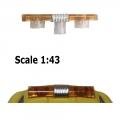 Bild 1 von Signalleuchten Dachaufbau Gelb - Beleuchtbar - Scale 1:43