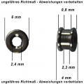 Bild 6 von Slotcar 1:32 Hinterachse 69 mm breit - Achse 2,4mm