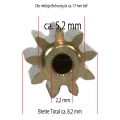 Bild 3 von Carrera Structo Antriebsritzel aus Messing