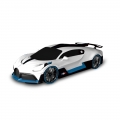 Ersatzkarosserie für AGM Top Racer Slotcar - Bugatti Divo in Weiß/Blau 1:64