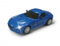 Bild 2 von AGM Top Racer Slotcar - Mercedes Benz AMG SLS in Blau