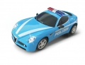 Ersatzkarosserie für AGM Top Racer Rennbahnen Alfa Romeo 8C Competizione Polizia