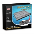 AGM Mastech Slot City Standard Gerade Erweiterung Set 1:87 breite Stromleiter